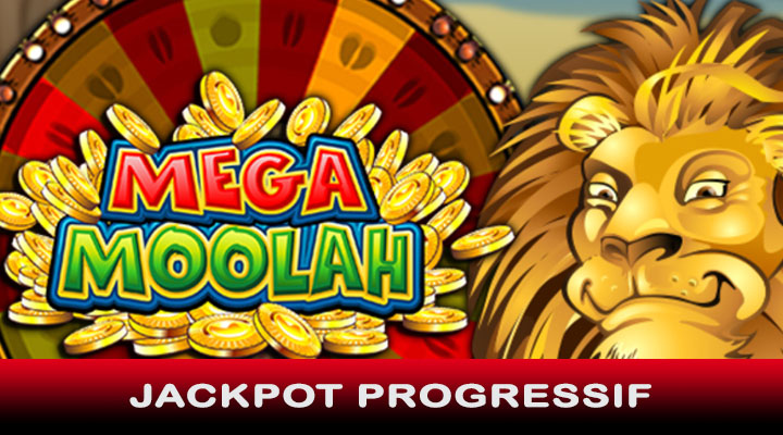 Machine à sous Mega Moolah à Jackpot Progressif