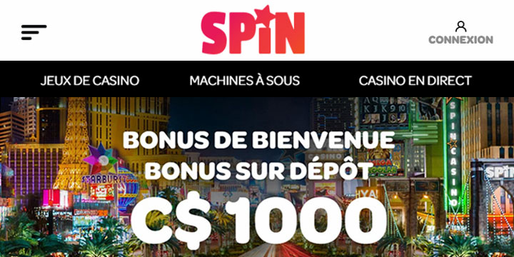 Spin Casino Légal au Canada